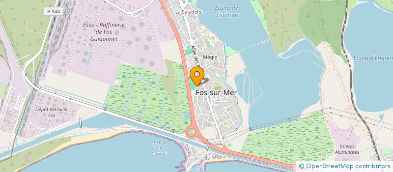 localisation de l'entreprise MONSIEUR ROMAIN LAYRIS  FOS-SUR-MER