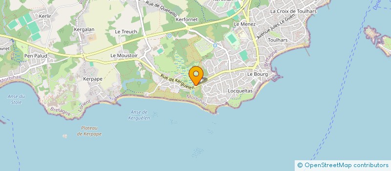 localisation de l'entreprise MONSIEUR ROMAIN LE BRAZIDEC  LARMOR-PLAGE