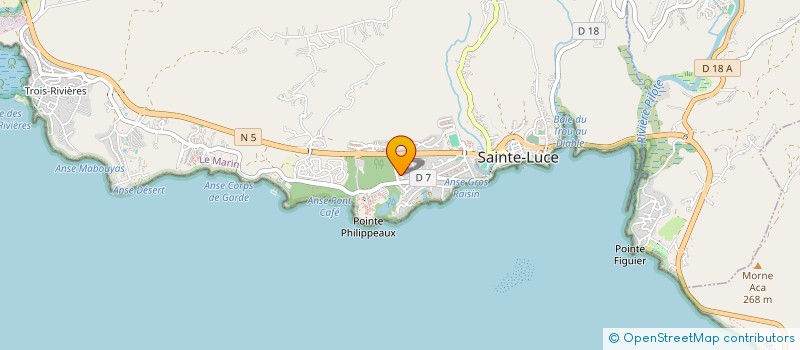 localisation de l'entreprise MONSIEUR ROMAIN LE DUFF à SAINTE-LUCE