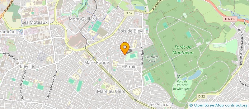 localisation de l'entreprise MONSIEUR ROMAIN LE GALL  LE HAVRE