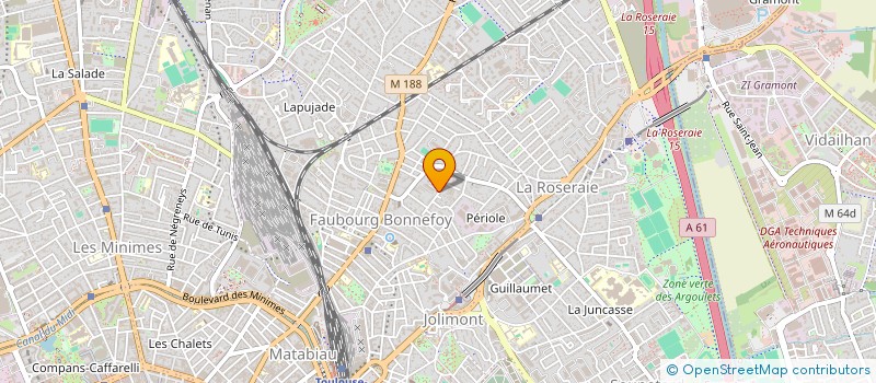 localisation de l'entreprise MONSIEUR ROMAIN LE GLOAHEC à TOULOUSE