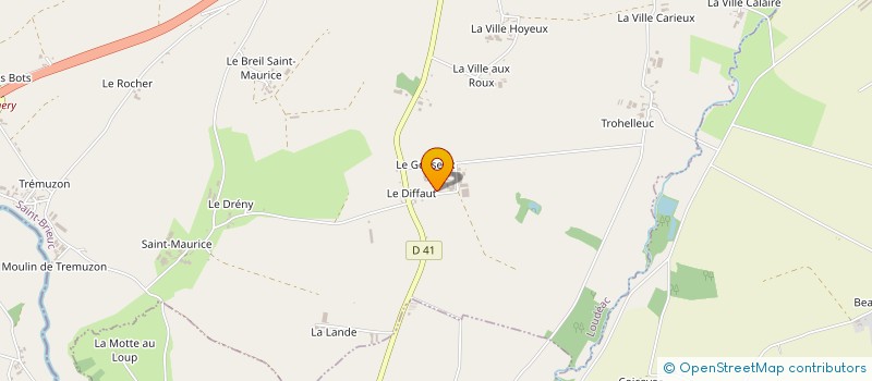 localisation de l'entreprise MONSIEUR ROMAIN LE GOFF à LOUDEAC