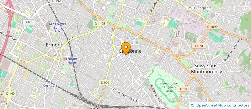 localisation de l'entreprise MONSIEUR ROMAIN LE GUILLERM à EAUBONNE