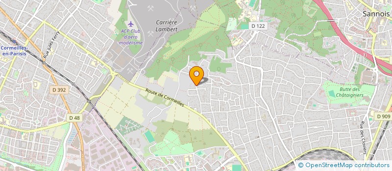 localisation de l'entreprise MONSIEUR ROMAIN LE NAGARD  ARGENTEUIL