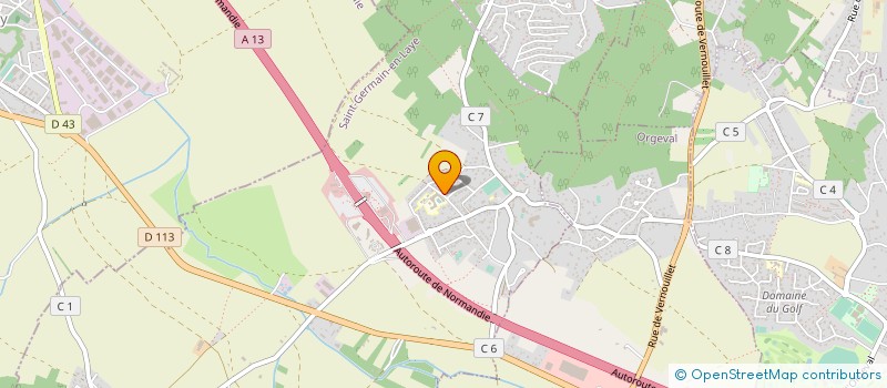 localisation de l'entreprise MONSIEUR ROMAIN LE YANNOU  MORAINVILLIERS