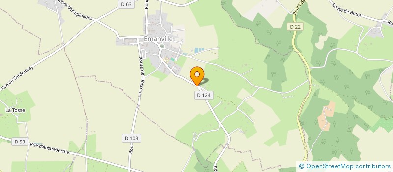 localisation de l'entreprise MONSIEUR ROMAIN LEBLED  EMANVILLE