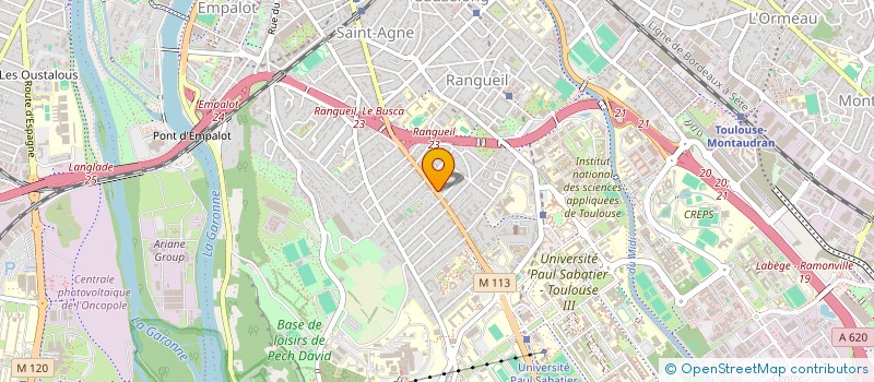 localisation de l'entreprise MONSIEUR ROMAIN LEBON à TOULOUSE