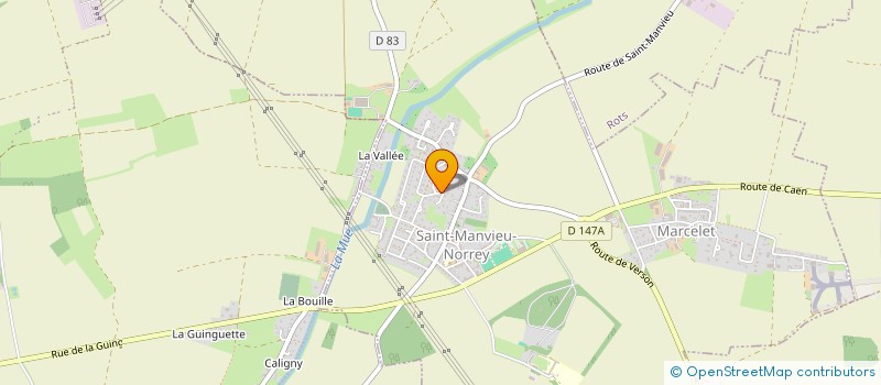 localisation de l'entreprise MONSIEUR ROMAIN LECANU  CORMELLES-LE-ROYAL