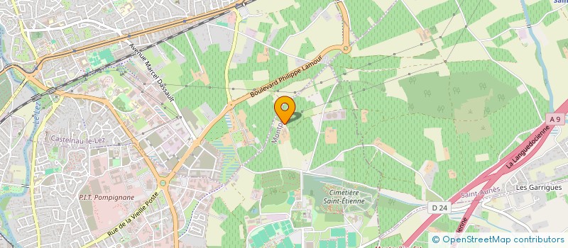 localisation de l'entreprise MONSIEUR ROMAIN LECLERE  MONTPELLIER
