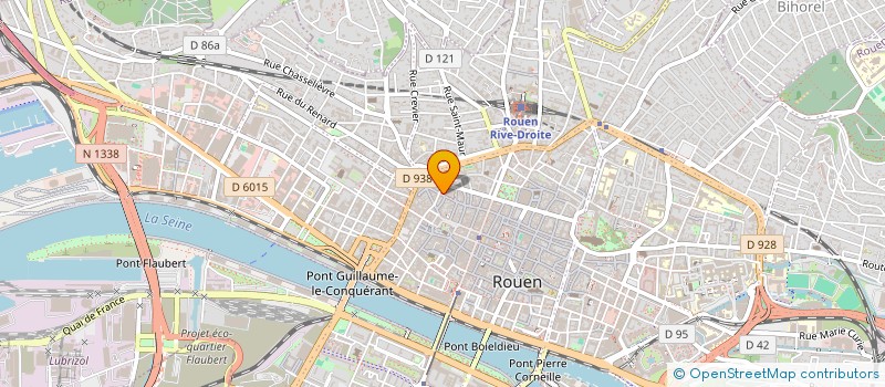 localisation de l'entreprise MONSIEUR ROMAIN LECOCQ  ROUEN