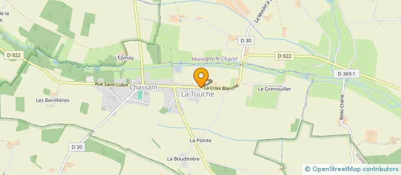 localisation de l'entreprise MONSIEUR ROMAIN LECOINTRE-MASSARD à CHASSANT