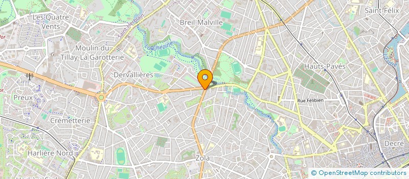 localisation de l'entreprise MONSIEUR ROMAIN LECOMPTE à NANTES