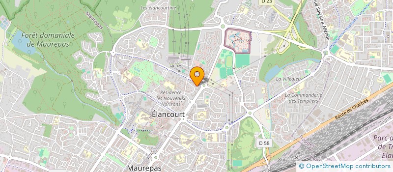 localisation de l'entreprise MONSIEUR ROMAIN LECONTE à ELANCOURT