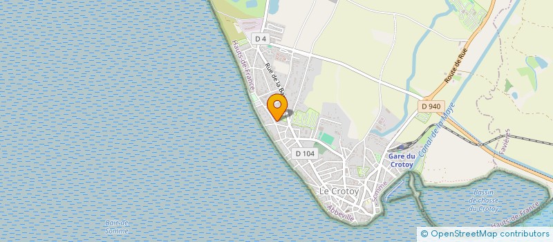 localisation de l'entreprise MONSIEUR ROMAIN LECOQ à LE CROTOY