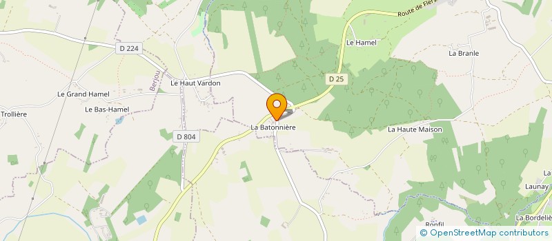 localisation de l'entreprise MONSIEUR ROMAIN LECORPS à ATHIS-VAL DE ROUVRE