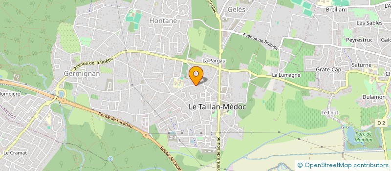 localisation de l'entreprise MONSIEUR ROMAIN LEFEBVRE à LE TAILLAN-MEDOC