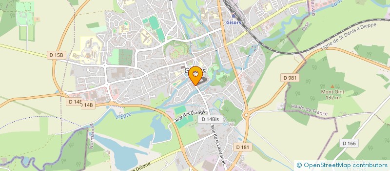 localisation de l'entreprise MONSIEUR ROMAIN LEFEVRE à GISORS
