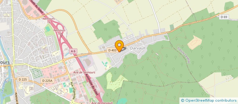 localisation de l'entreprise MONSIEUR ROMAIN LEFORT  DARVAULT