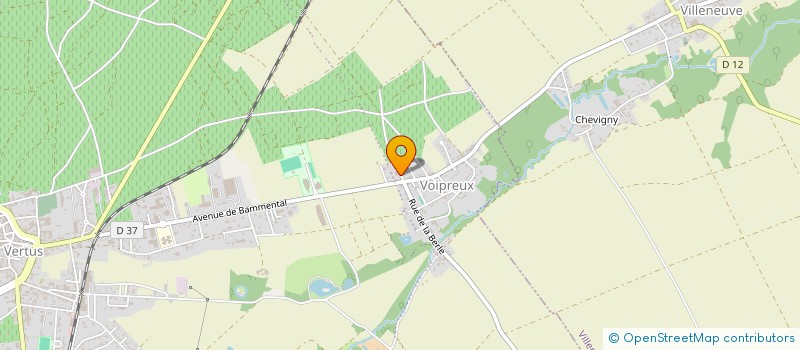 localisation de l'entreprise MONSIEUR ROMAIN LEFRANCOIS  BLANCS-COTEAUX