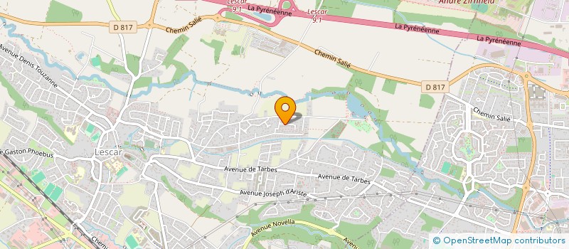 localisation de l'entreprise MONSIEUR ROMAIN LEGAIN à LESCAR