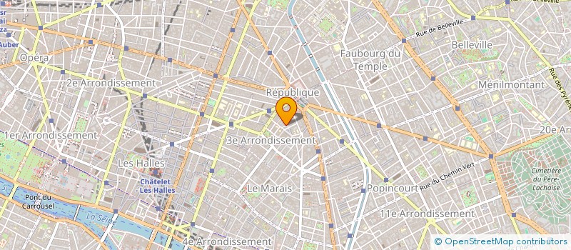 localisation de l'entreprise MONSIEUR ROMAIN LEGOURMELLEC à PARIS