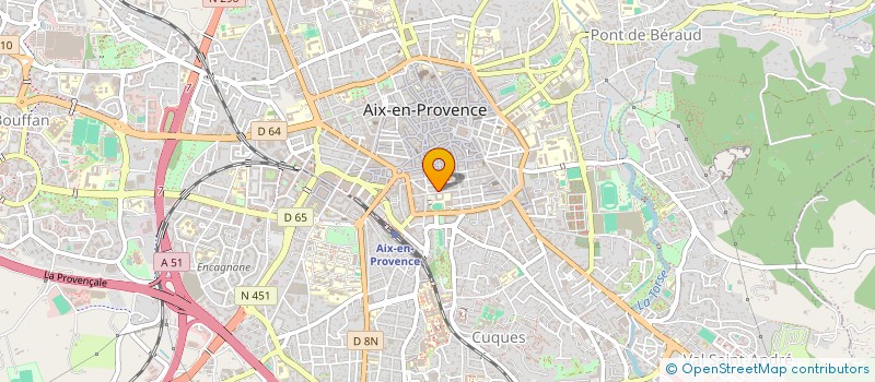 localisation de l'entreprise MONSIEUR ROMAIN LEHANNE  AIX-EN-PROVENCE