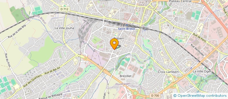 localisation de l'entreprise MONSIEUR ROMAIN LEHERISSE à SAINT-BRIEUC