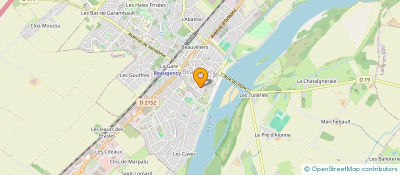 localisation de l'entreprise MONSIEUR ROMAIN LEJEUNE à BEAUGENCY
