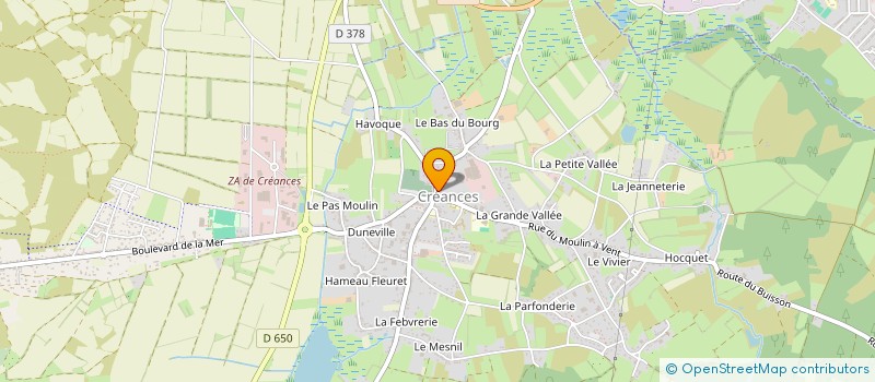 localisation de l'entreprise MONSIEUR ROMAIN LEMAGNEN  CREANCES