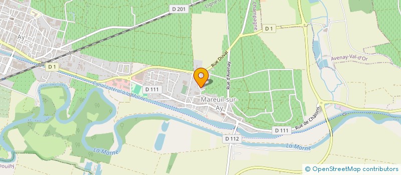 localisation de l'entreprise MONSIEUR ROMAIN LEMAIRE  CHAMPILLON