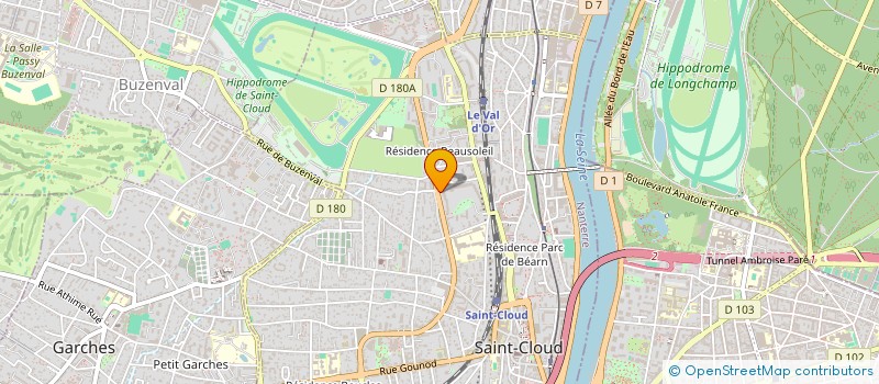 localisation de l'entreprise MONSIEUR ROMAIN LEMAIRE à SAINT-CLOUD
