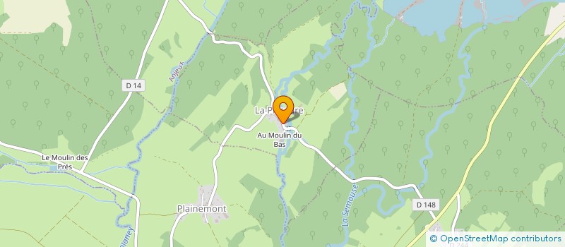 localisation de l'entreprise MONSIEUR ROMAIN LEMPEREUR  LA PISSEURE