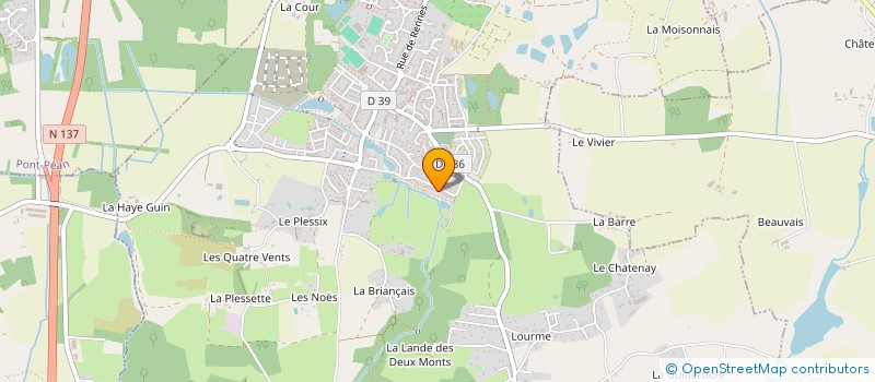 localisation de l'entreprise MONSIEUR ROMAIN LENORMAND  ORGERES