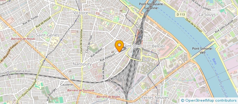 localisation de l'entreprise MONSIEUR ROMAIN LEOCADIE à BORDEAUX