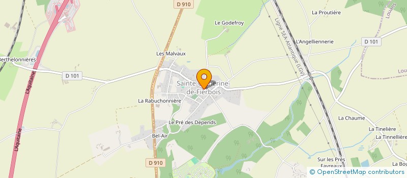 localisation de l'entreprise MONSIEUR ROMAIN LEON  SAINTE-CATHERINE-DE-FIERBOIS