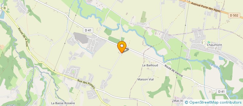 localisation de l'entreprise MONSIEUR ROMAIN LEORAT  ESTRABLIN