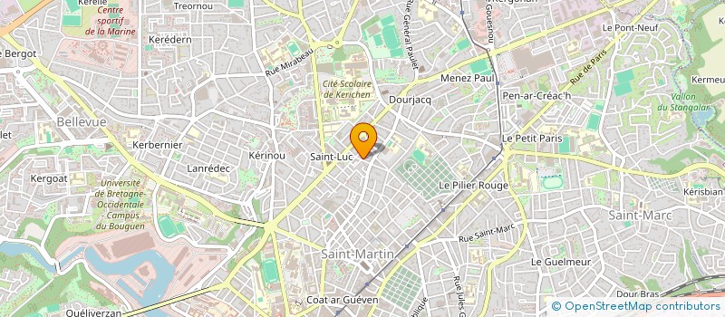localisation de l'entreprise MONSIEUR ROMAIN LEOST à BREST