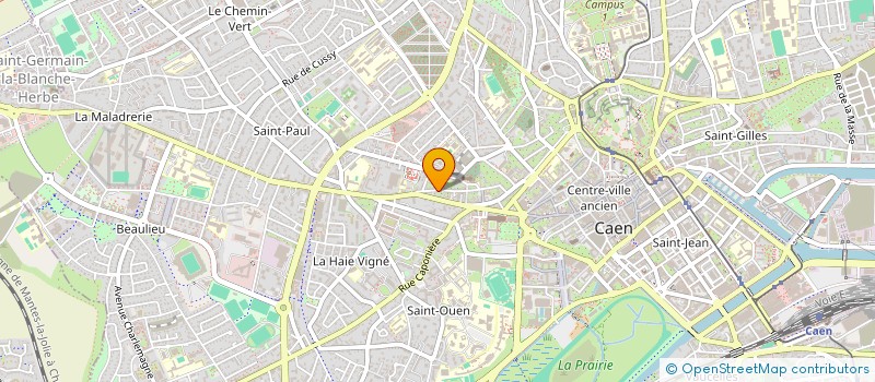 localisation de l'entreprise MONSIEUR ROMAIN LEPAGE à CAEN