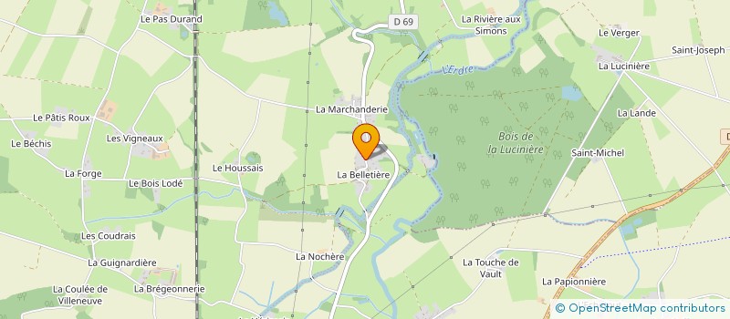 localisation de l'entreprise MONSIEUR ROMAIN LEPAROUX  NORT-SUR-ERDRE