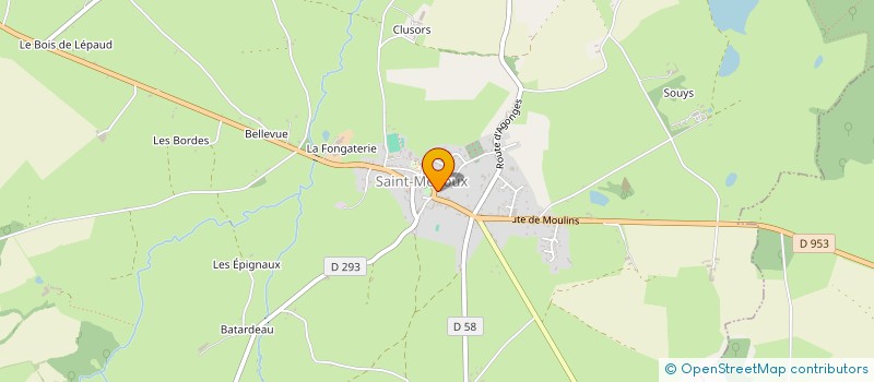 localisation de l'entreprise MONSIEUR ROMAIN LEPRINCE  MARIGNY