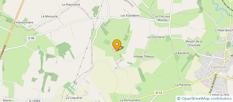 localisation de l'entreprise MONSIEUR ROMAIN LEPROVOST  CERENCES