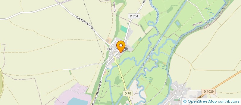 localisation de l'entreprise MONSIEUR ROMAIN LERICHE  THENELLES