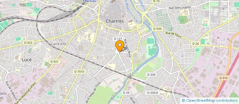 localisation de l'entreprise MONSIEUR ROMAIN LEROUX à CHARTRES