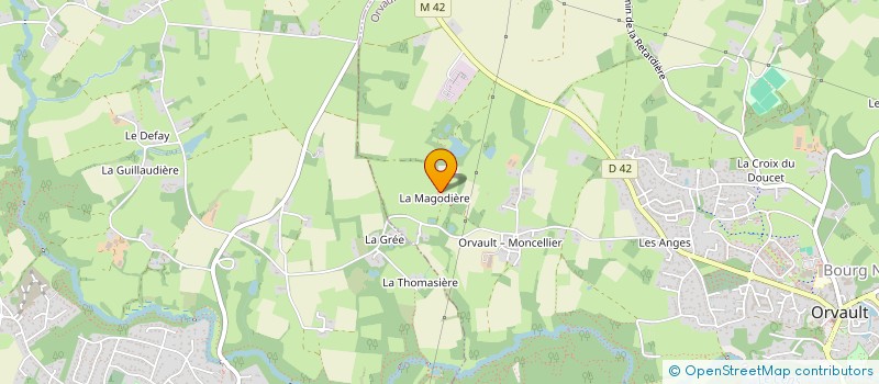 localisation de l'entreprise MONSIEUR ROMAIN LEROY à ORVAULT
