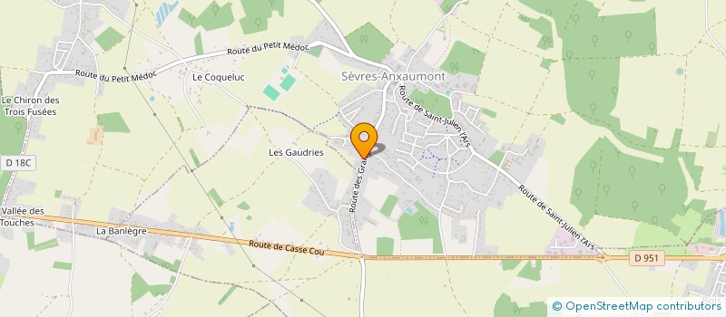 localisation de l'entreprise MONSIEUR ROMAIN LEROY  SAINT-JULIEN-L'ARS