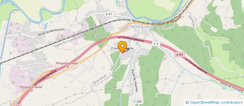 localisation de l'entreprise MONSIEUR ROMAIN LEROY  MONTREM