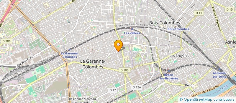 localisation de l'entreprise MONSIEUR ROMAIN LESCARRET  PARIS