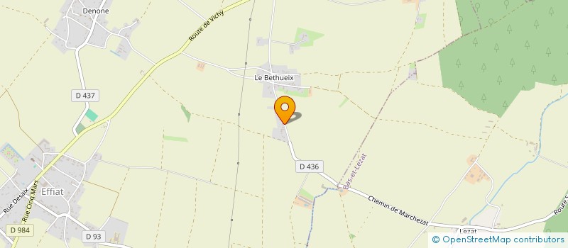 localisation de l'entreprise MONSIEUR ROMAIN LESME  EFFIAT