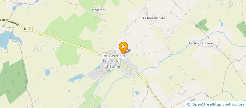 localisation de l'entreprise MONSIEUR ROMAIN LEVEAU  SAINT-GERMAIN-DE-LONGUE-CHAUME