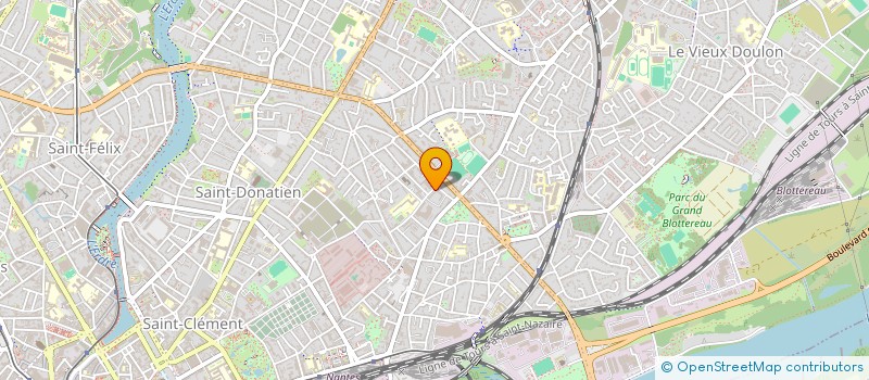 localisation de l'entreprise MONSIEUR ROMAIN LEVEQUE à NANTES